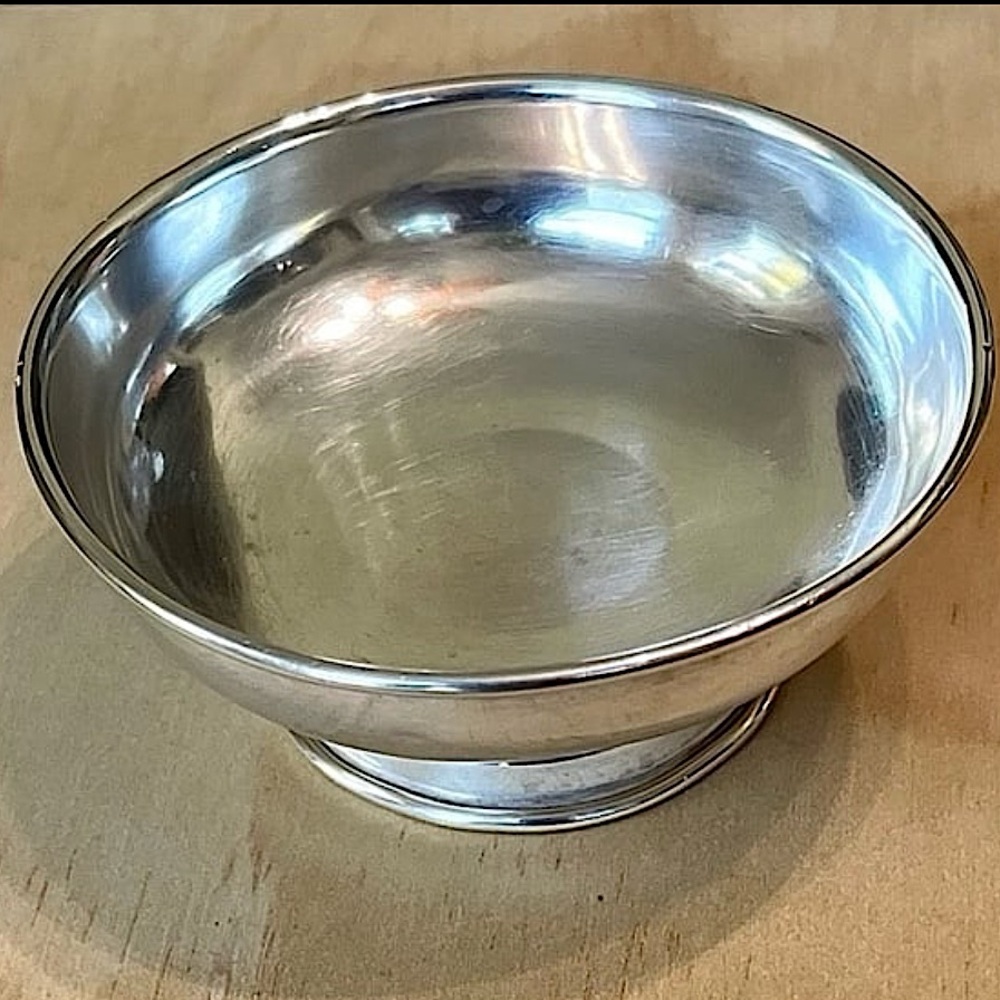 Vintage Mexico Sterling Silver Bowl 3” diameter - Picture 3 of 9